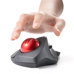 Wireless mouse ergonomic trackball dual-mode silent vertical drawing CAD accurate drawing PS