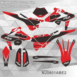 Full Graphics Decals Stickers Motorcycle Background Custom for BETA RR 125 250 300 430 2018 2019 NJ0801ABE