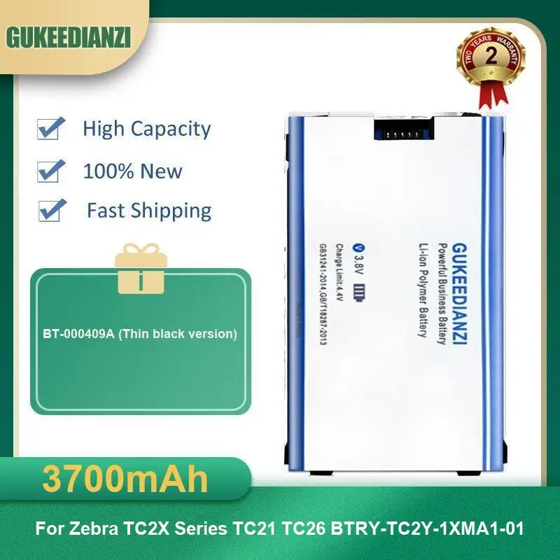 Battery For Zebra Symbol Motorola MC70 MC75 MC7090 MC7094 MC75A0 TC2X Series TC21 TC26 BTRY-TC2Y-1XMA1-01 EC30 BT-000386-00