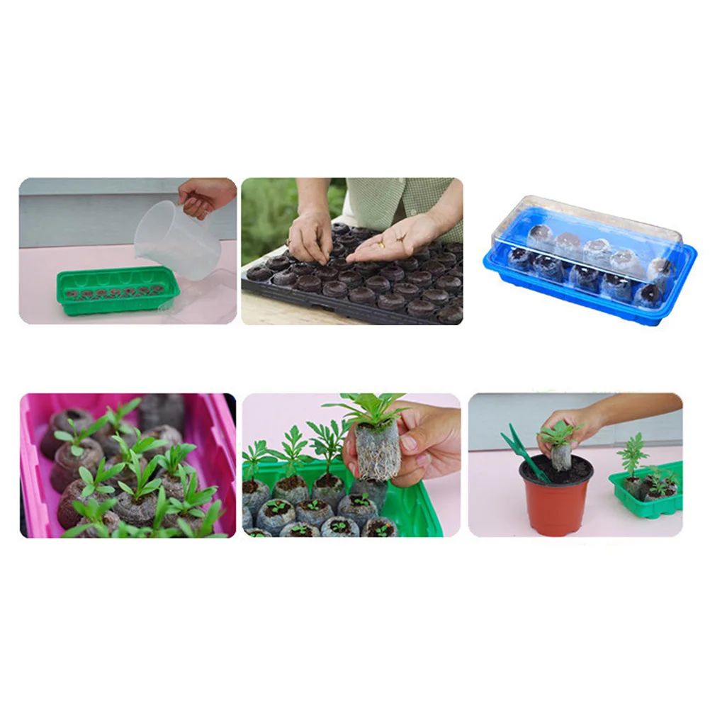 50 قطعة 30 مللي متر كريات الخث إنبات سريعة تزايد متوسطة مثالية لحضانة المصنع وكريات الخث لزراعة داخلية