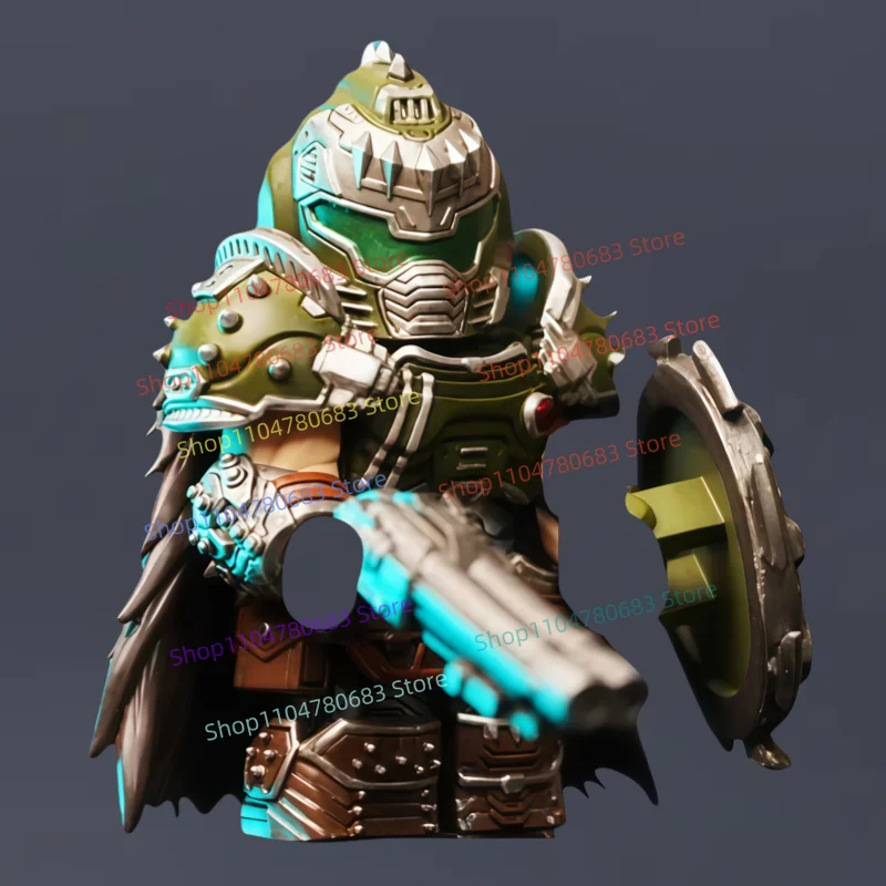 MOC ビルディングブロックミニチュアアクションフィギュアメカ戦士組立モデル装飾漫画アニメアクセサリーおもちゃギフトグッズ