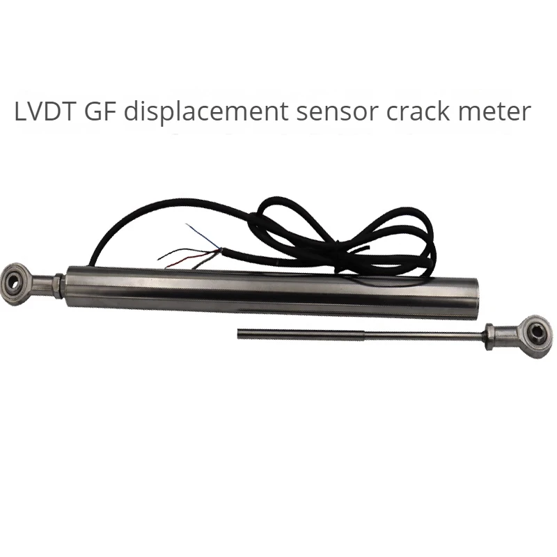 Capteur de Déplacement Linéaire Lvdt Série Gf, Compteur de Fissures, permission des Fissures, Jauge de Déplacement, Étanche à la Poussière, Tension 0-5V/0-10V