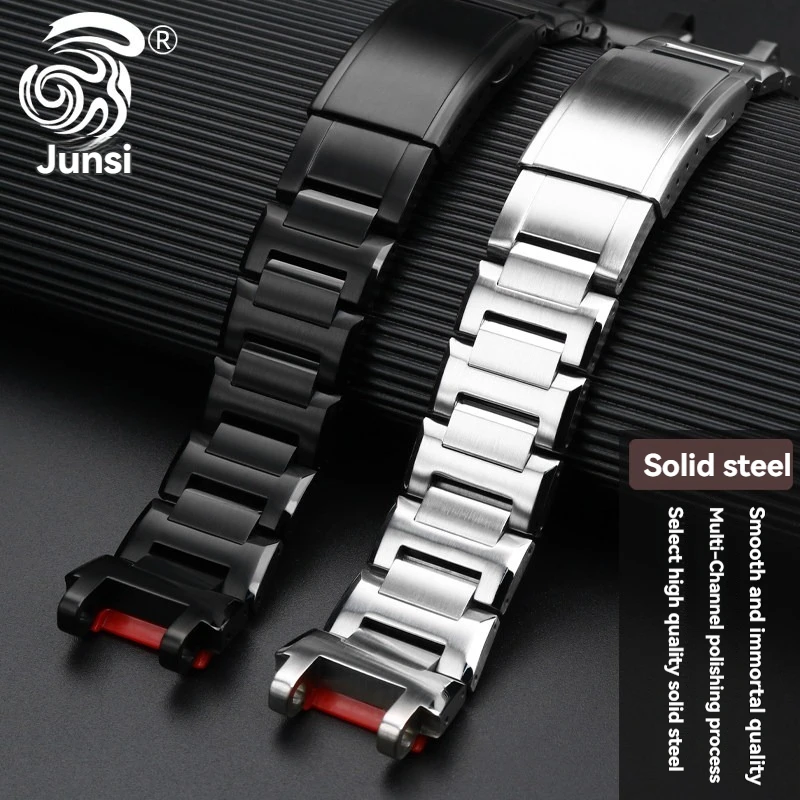 

Для часов Casio G-SHOCK Heart of Steel MTG-B1000 MTG-B2000, металлический ремешок из твердой нержавеющей стали G-SHOCK, запасные части для мужчин