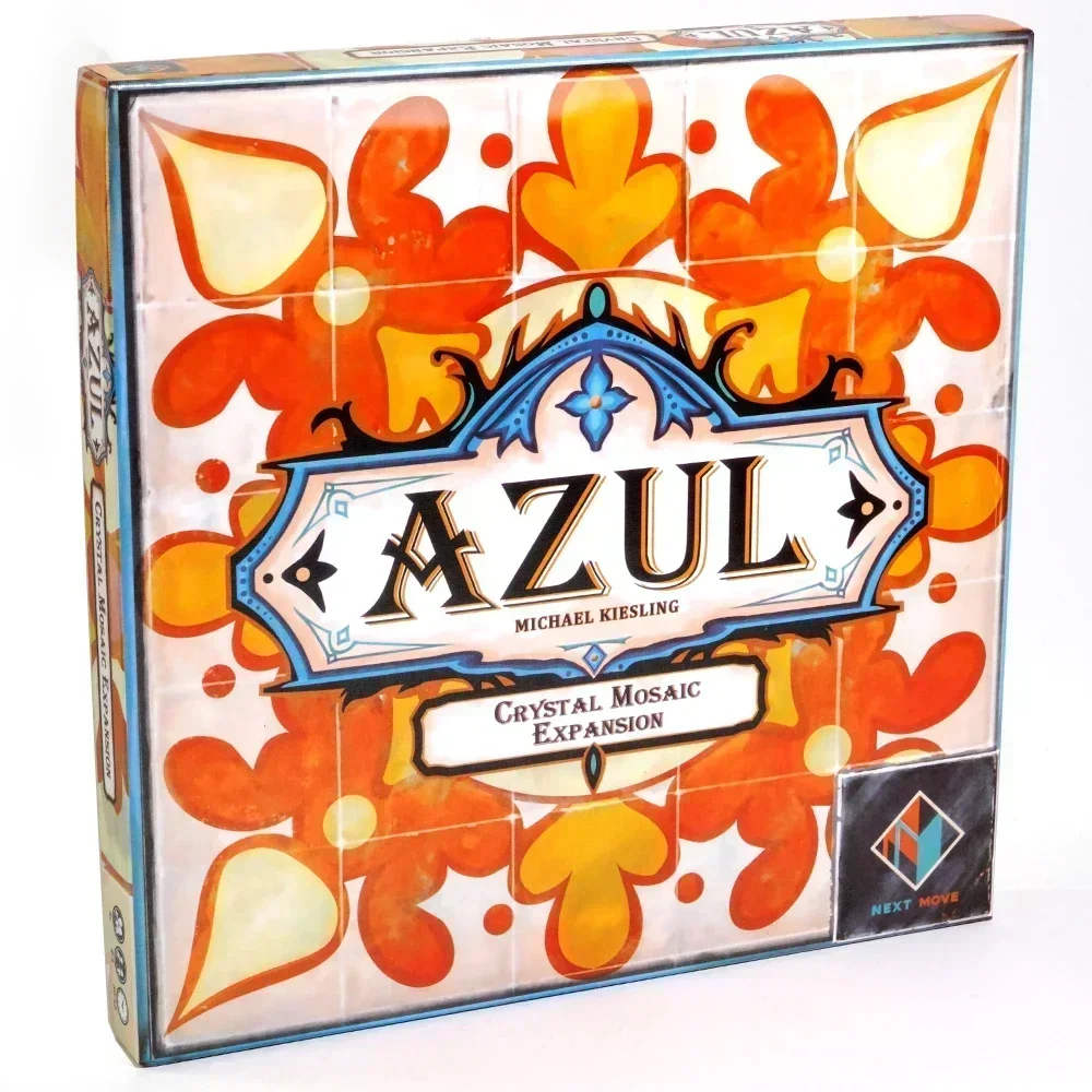 Azul Crystal Mosaic gioco da tavolo espansione gioco di posizionamento di piastrelle tattiche per divertimento in famiglia ottimo gioco