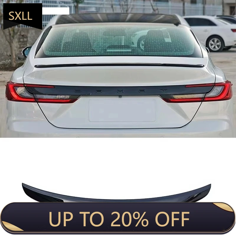 

SXLL Factory Exterior Accessories ABS Material Rear Trunk Roof Spoiler Wing Tail Cap Car Accessor Trim