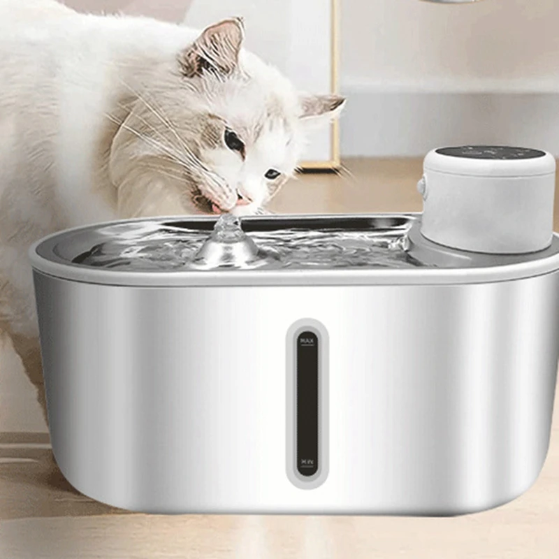 

Pet Water Fountains For Dog And Cats 3L Water Bowl Dispenser W/Filter Drinking Bowls