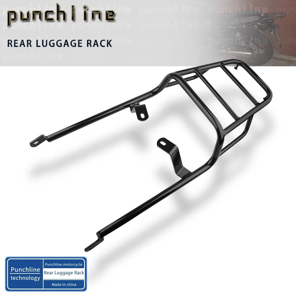 

For Bonneville T100 T 100 T120 T 120 Street Twin 900 Speed Twin Luggage Rack Rear Tail Rack Top Box Case Suitcase Carrier Board