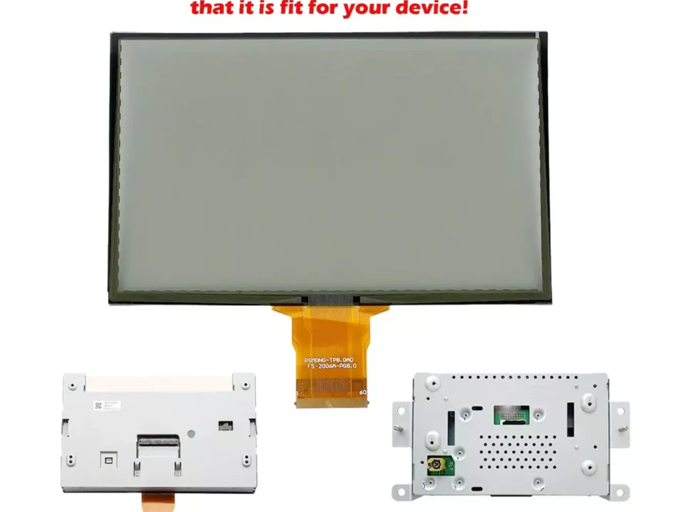 SYNC 3 Radio LCD Monitor Touch Screen 8