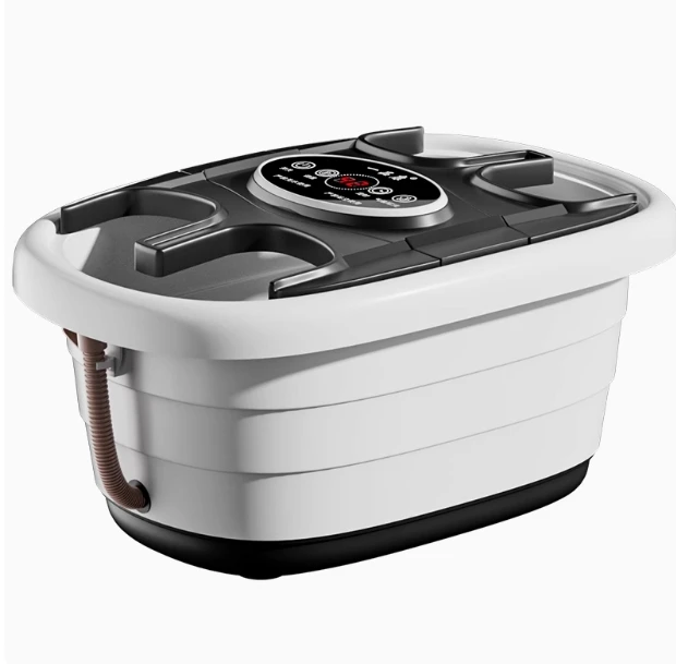 

Electric Footbath Tub: Automatic Heating Fumigation Spa Experience Constant Temperature Foot Massager Pedicure Bath Machine.