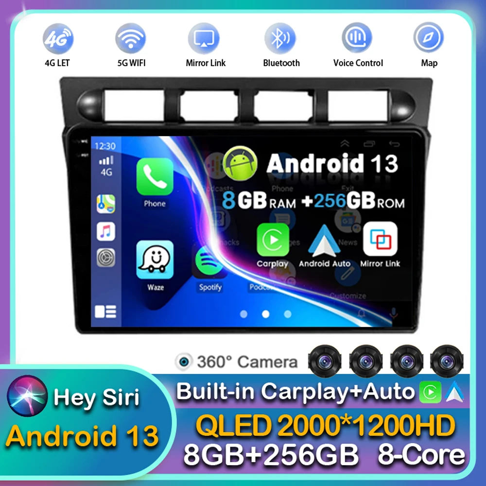 

Android 13 для Kia Morning Picanto 2004 - 2007 4G WIFI GPS-навигация мультимедийный Головной блок Стерео Авторадио беспроводной Carplay авто