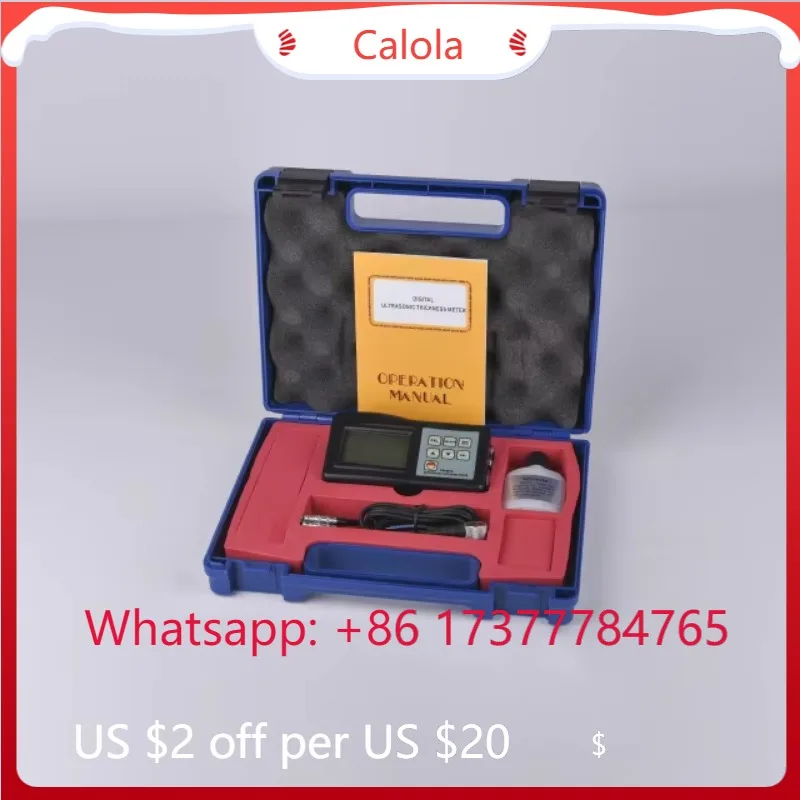 Metal Ultrasonic Thickness Gauge Tool Set – Stainless Steel & Iron Compatible