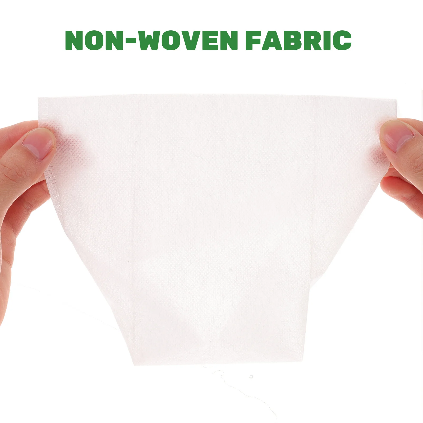 

100Pcs Plant Growing Bags Non-Woven Fabric Planters Nursery Pouches for Healthy Root Growth Vegetable Flower Gardening