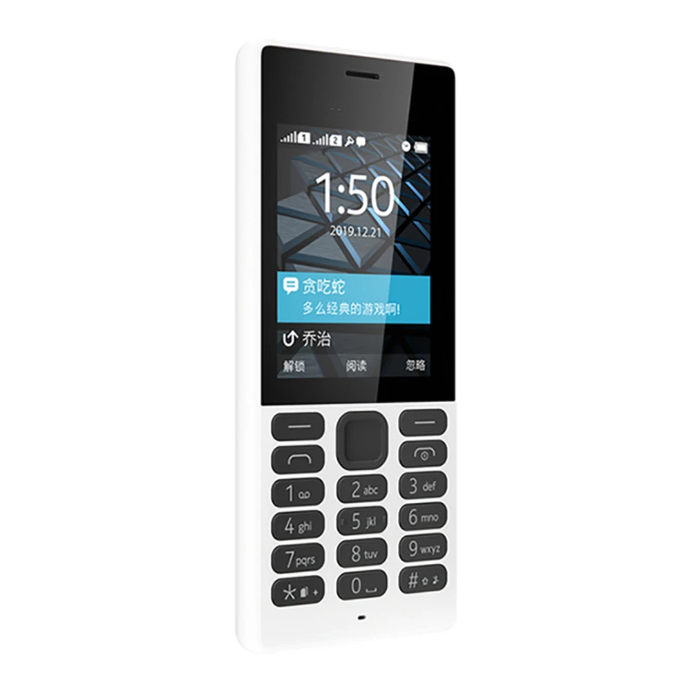 Originele Ontgrendelde 150 Dual Sim Gsm 900/1800 Bluetooth Mobiele Telefoon Russische Arabische Hebreeuw Toetsenbord Gemaakt In Finland Gratis Verzending