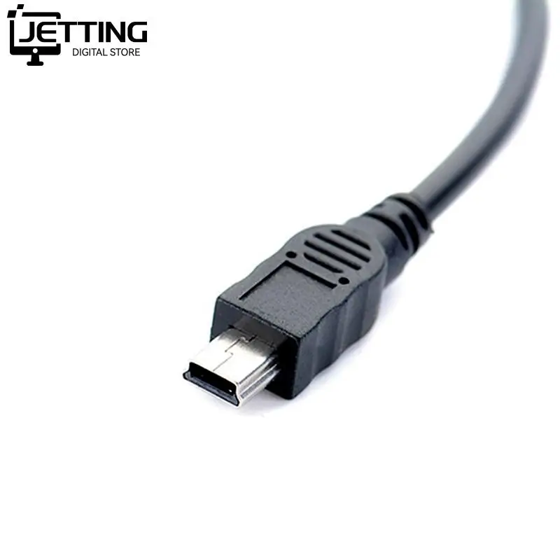 30 cm Mini USB Stecker auf Typ-c Weiblichen Lade Daten Adapter Kabel Adapter