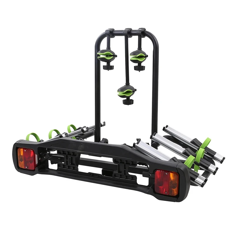 3 Bikes Fix on 50mm Tow Ball Max Loading 45 kg Steel Fold High Quality Hot Sale Hitch Mount Cer Car Bike Rack