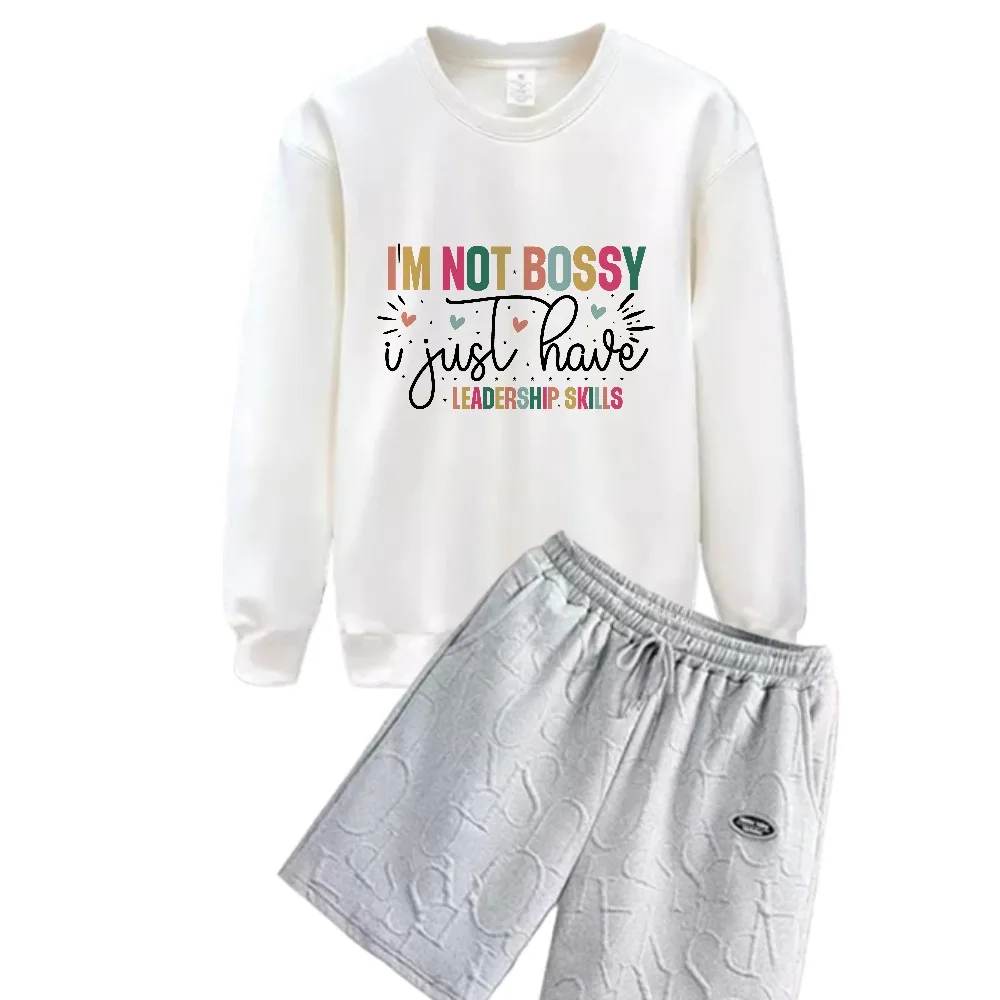 

2025 Abstract print of English letters suits Spring And Autumn Men's Casual Tracksuit Set Daily Wear Comfortable Stylish Outfit