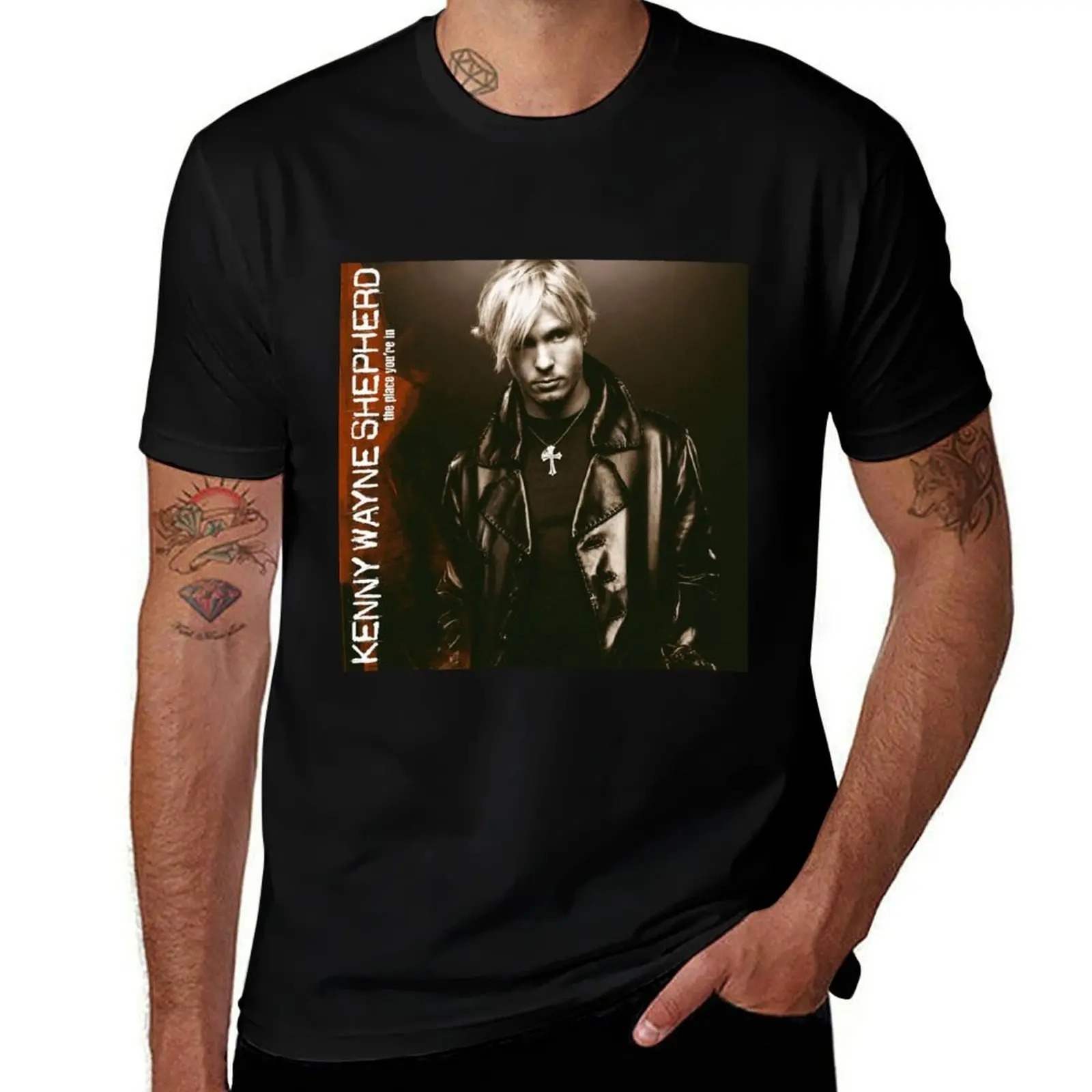 

Kenny Wayne Shepherd the place youre in T-Shirt man t shirt designer t shirt man luxury man t shirts for men casual T-Shirt