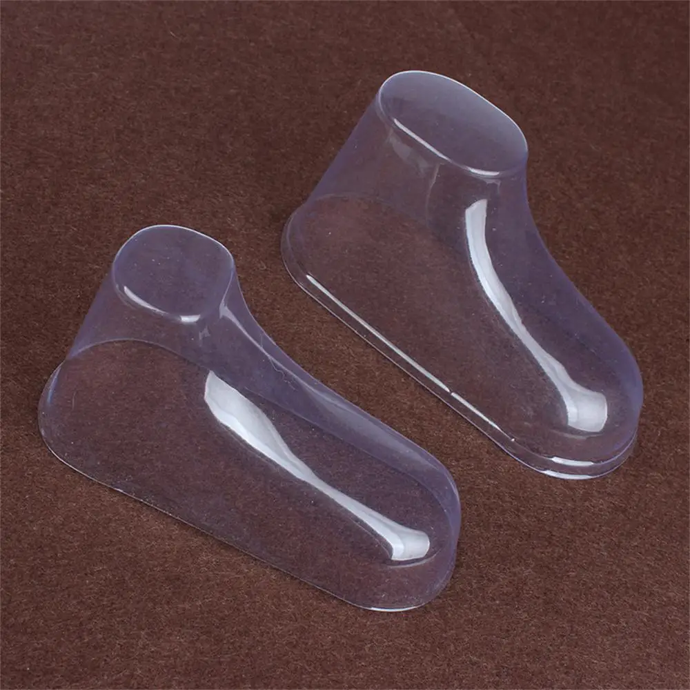 1/3/5Pairs Plastic Voet Model Sok Mallen Plakken Baby Fondant Booties Schimmel Extrusie Display gift Schoen Verpakking Groothandel