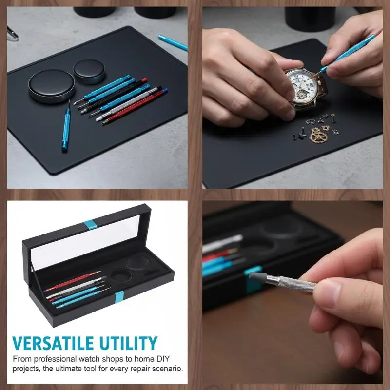 Set Steel Watch Dial Pointer Remover Watch Repair Tool Watch Needles Picker