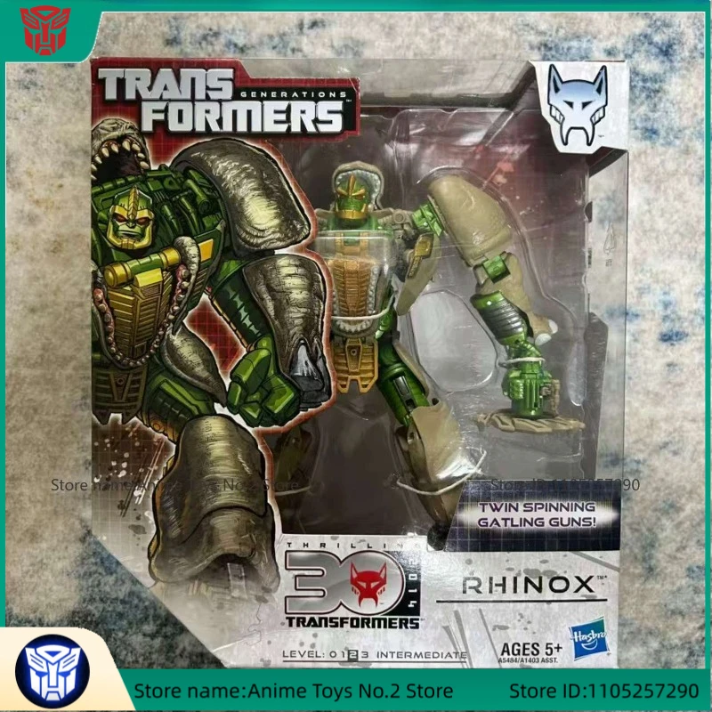 Transformerend speelgoed Robot Movie Studio Series Rhinox Actiepop Verjaardagscadeau Model Collectible Originele doos Trendy geschenkfiguur