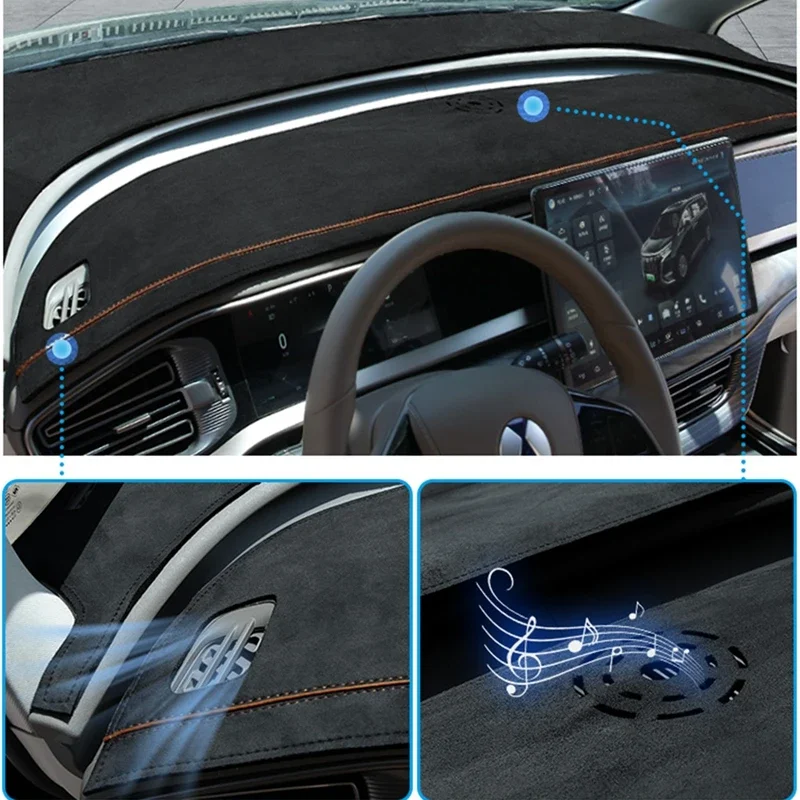 

For Byd Denza D9 2024 Instrument Panel Cover Pad Car Accessories Para Auto Tools