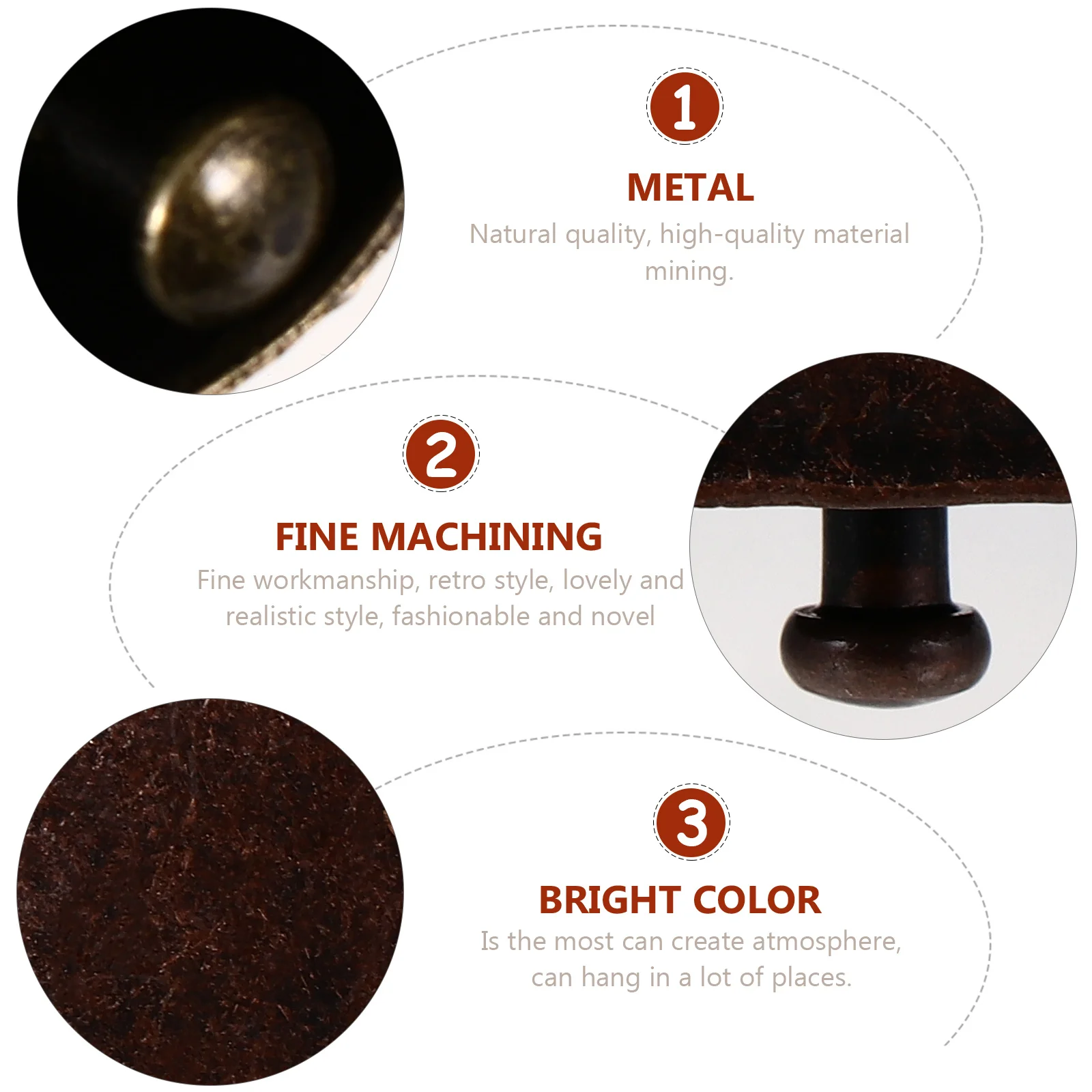 2 قطعة جرس مكافحة خسر للحيوانات الأليفة الماشية الحديد البقرة الحصان الأغنام جرس خفيفة الوزن دائم الرعي تتبع العرض #1