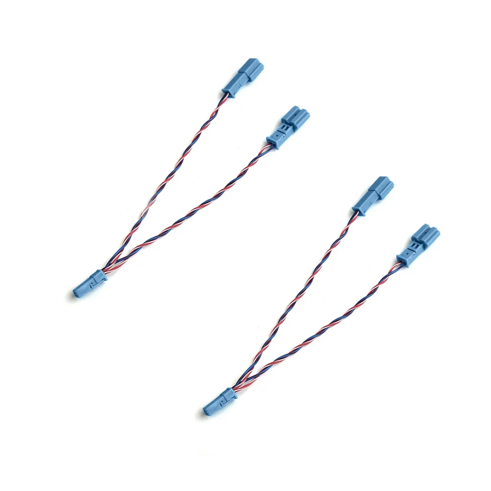 2pcs Car Speaker Tweeter Plug Connector Adapter Wiring Cable Y Harness Splitter For BMW E/F/G Series Car Accessories
