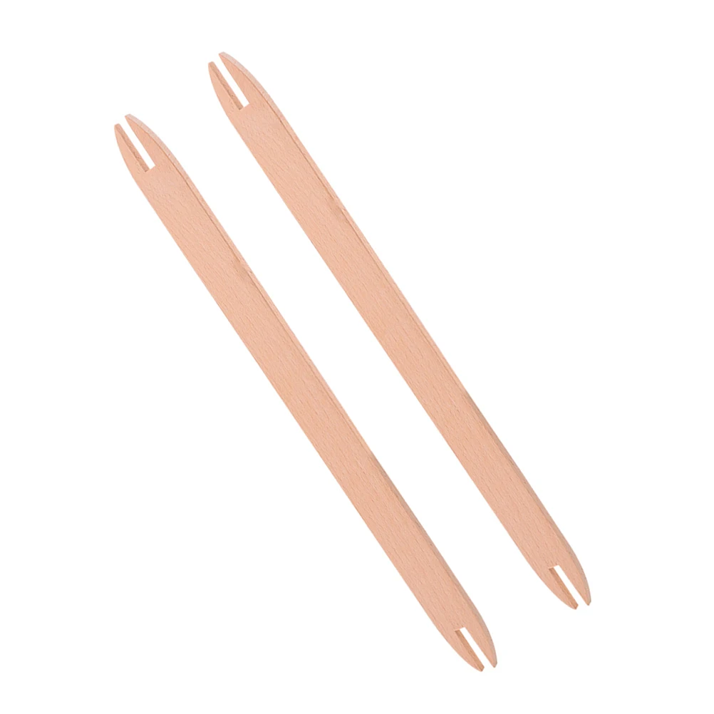 

2Pcs High Quality Wooden Shuttle Knitting Tool for Weaving Crafts Seamless Surface Sewing Accessories Ideal for Handmade