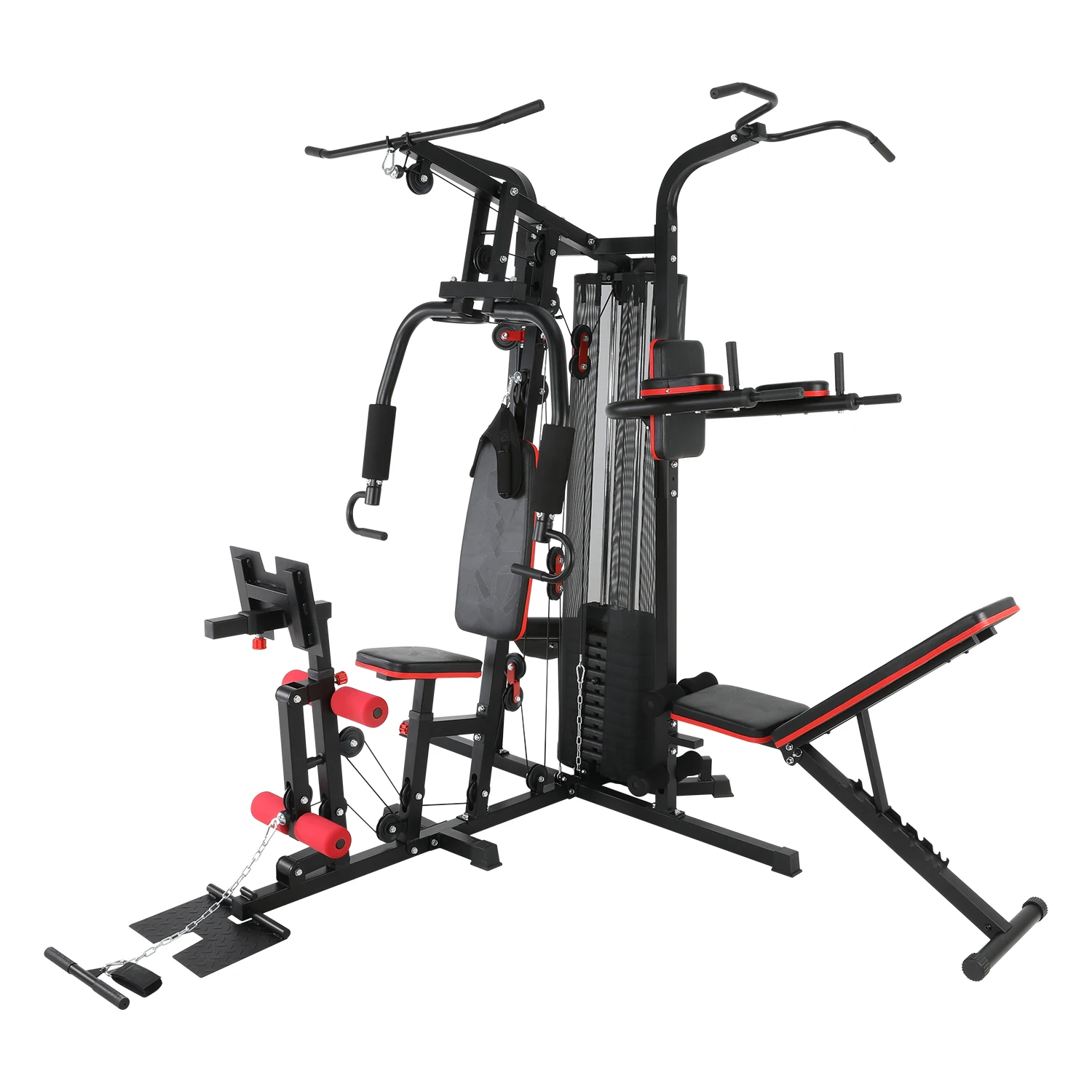 

Home Use Strength Training Gym Machine, 80KGS Weight Stack