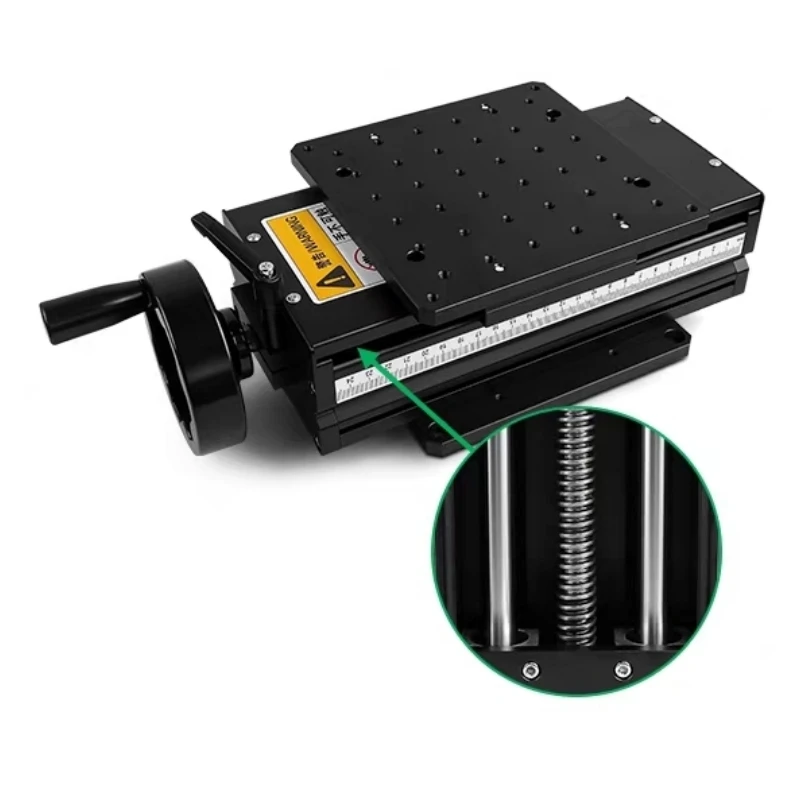 Z-Axis Long Travel Working Stage Laboratory Lifting Platform Lead Screw Slide Table Long Stroke Series LX200/300/500/800