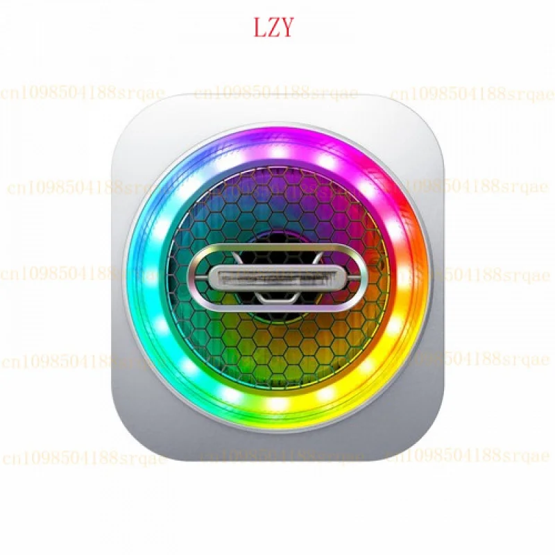 

used for RedMagic Cooler 6 Pro for Magnetic Phone Cooler Radiator RGB Back Clip Cooling Fan