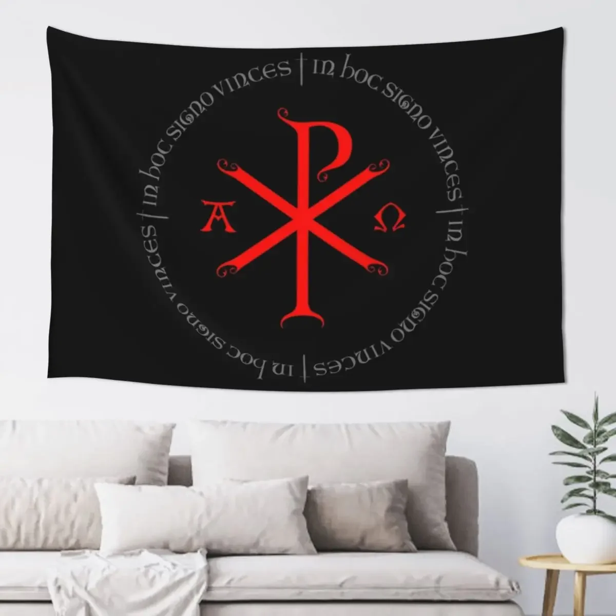 

CHI RHO Tapestry Kawaii Room Decor Home And Comfort Decor Wall Hanging Wall Tapestry