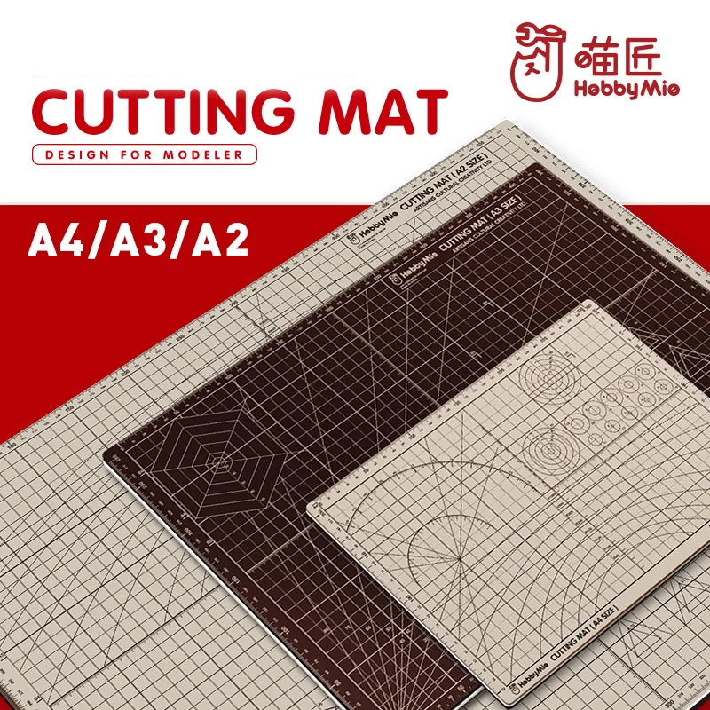 Hobby Mio Cutting Mat Cutting Paper Pad  GK Soldier Diorama Assembled Model Making Tools