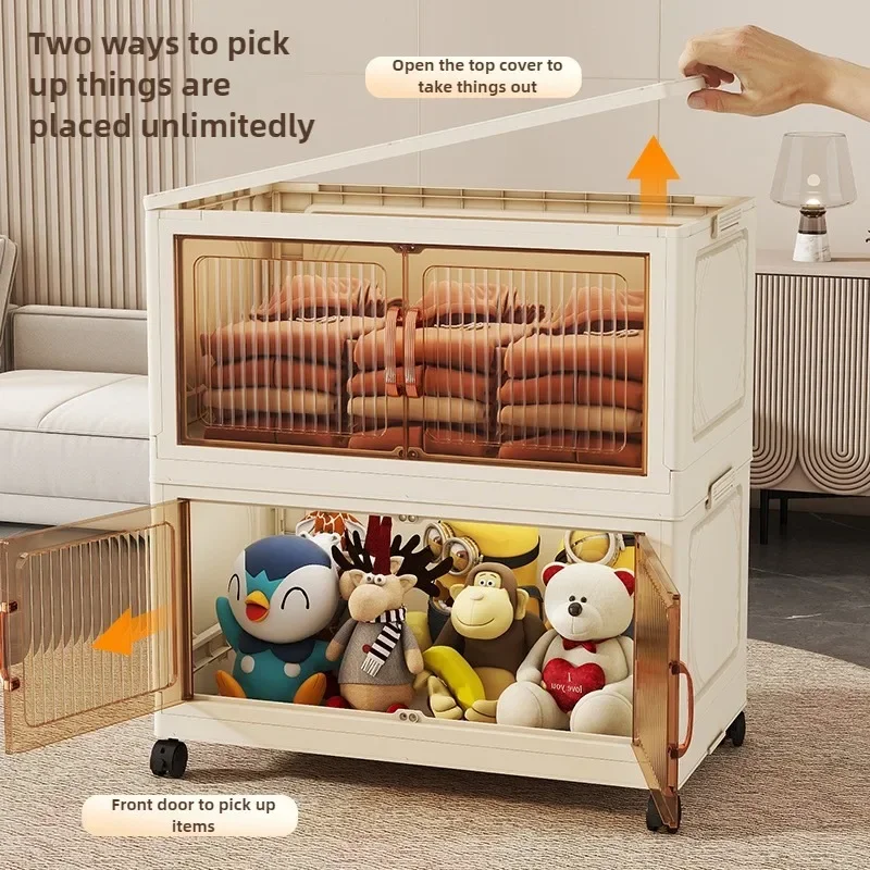

Шкаф для хранения одежды Toyfinishingcabinet, складной, без установки, для дома, Caja Almacenamiento, коробки для хранения