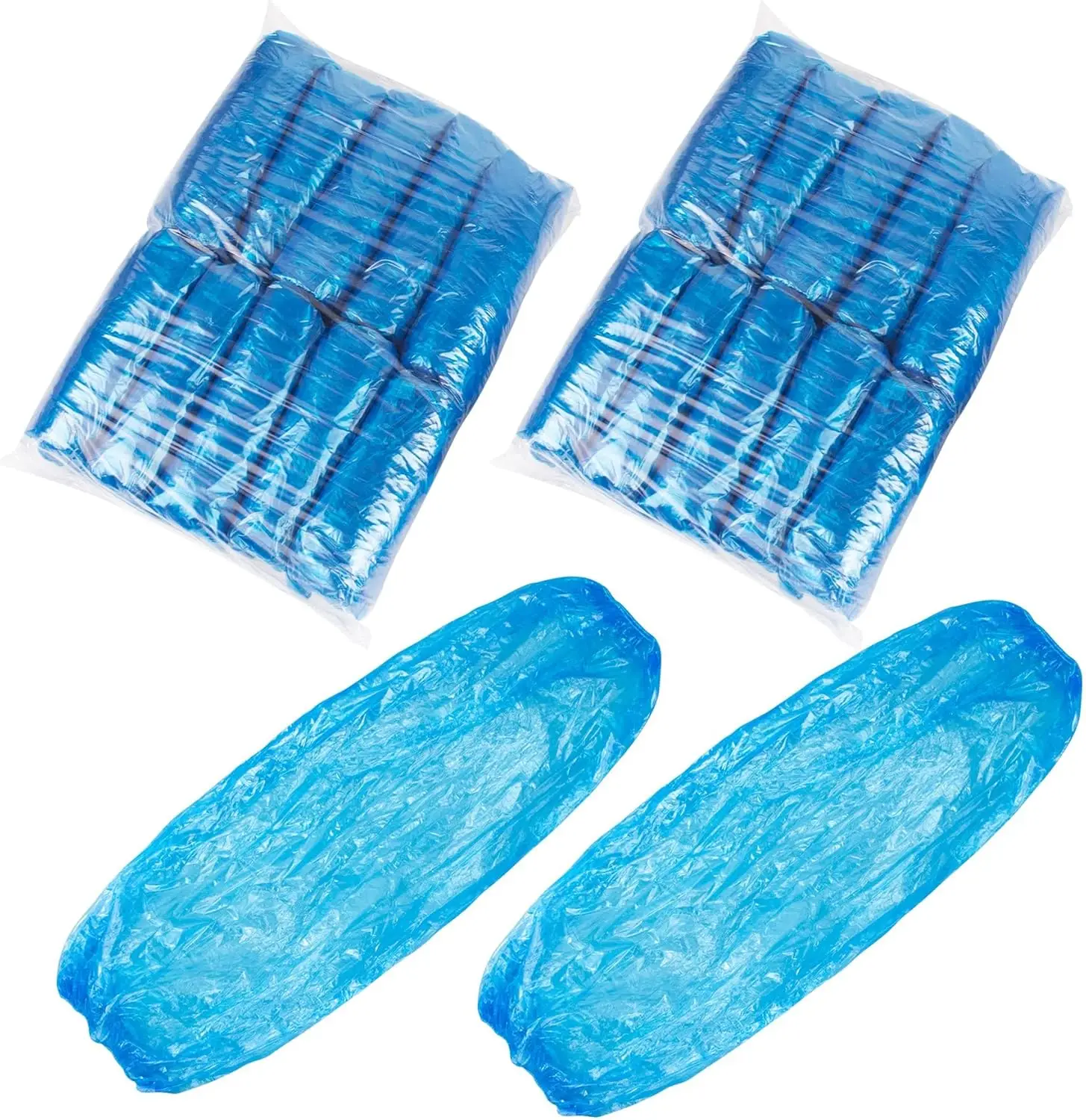 

Одноразовые защитные рукава-накладки из полиэтилена с эластичной резинкой для защиты рук при покраске и других работах.