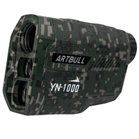 Camouflage Golf Laser Rangefinder Hunting 1000m 650m Outdoor Telescope with Flag-Lock Slope Pin Laser Distance Meter