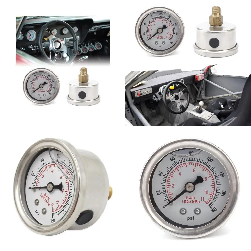 

G99F Тяжелая служба автомобиля Compact Automotive Moder Meter 1/8 NPT фитинг в режиме реального времени.