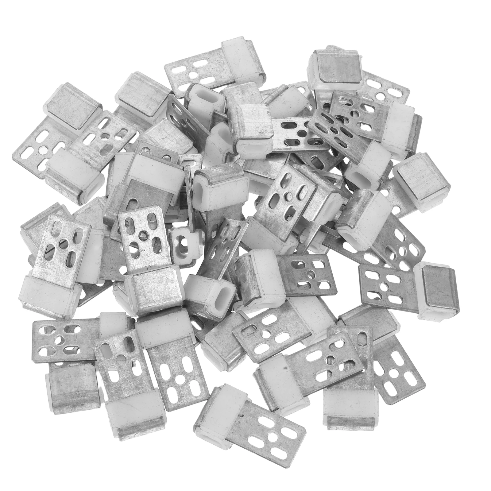 

50pcs Sofa Connectors 1.5mm Galvanized Iron Spring Clips Couch Repair Furniture Assembly Bracket Hardware Accessories