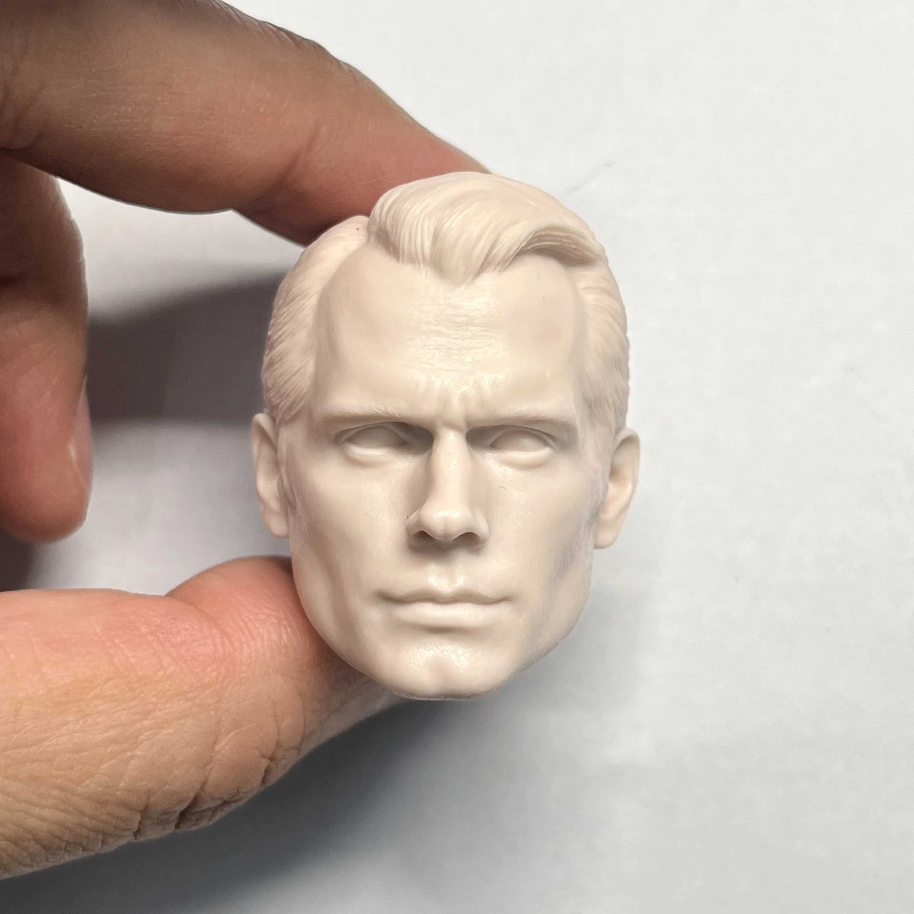 

Unpainted 1/6 BVS Henry Cavill Head Sculpt Model Fit 12'' Body Figure