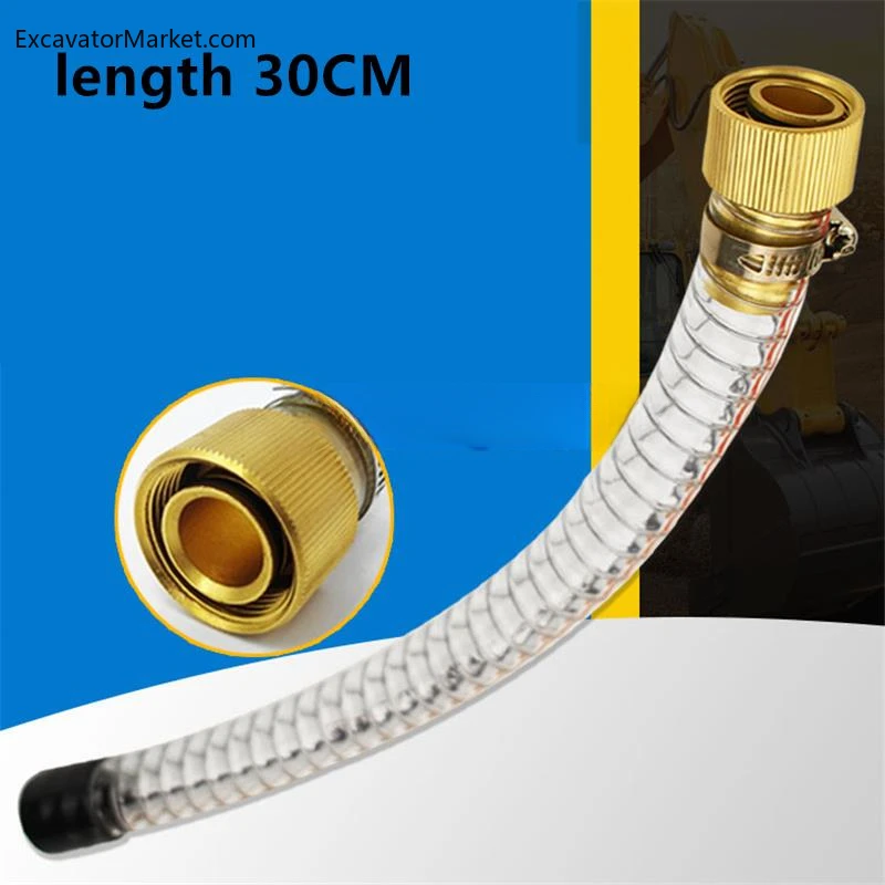 For high quality Excavator accessories  SANY 55 60 75 135 215 235C-8-9-10 Oil drain pipe switch drain valve pipe