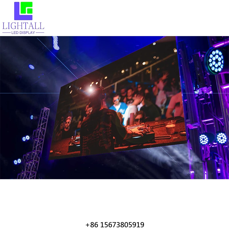 

SZLightall Indoor LED Video Wall Display Full Color Waterproof P2.6 Energy Saving for Elevators Retail Stores Shopping Malls