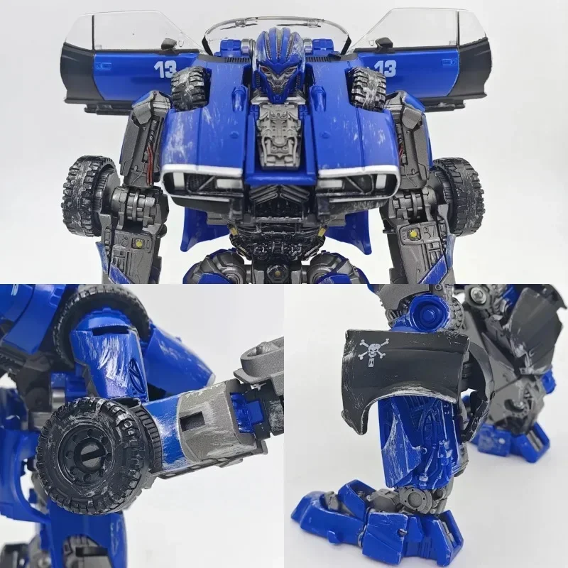 BAIWEI TW1033 TW-1033 Originele Grote Blauwe Warrior KO SS46 Optimus Prime Transformatie Robot Model Speelgoed Verzamelen Gift