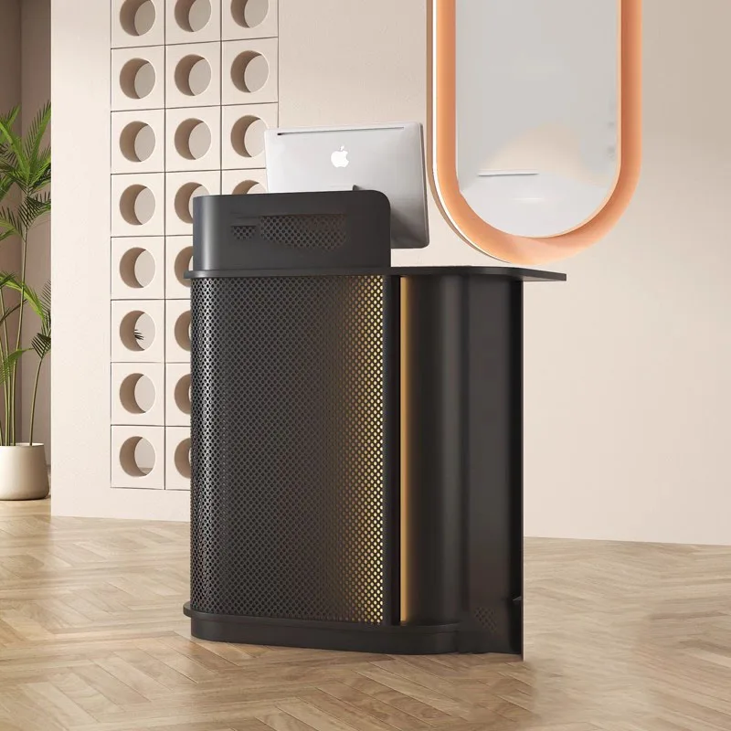 

/Drawer Industrial Reception Desks Unique Display Luxury Shelves Reception Desks Organizers Bar Escritorio Commercial Furniture