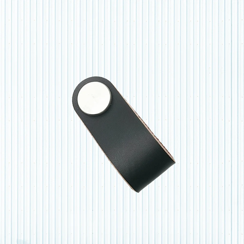 

Handle Black 8006-Single Hole Minimalist Door Drawer Pull Cabinet Handle Suitcase Wardrobe Minimalist Door Knob