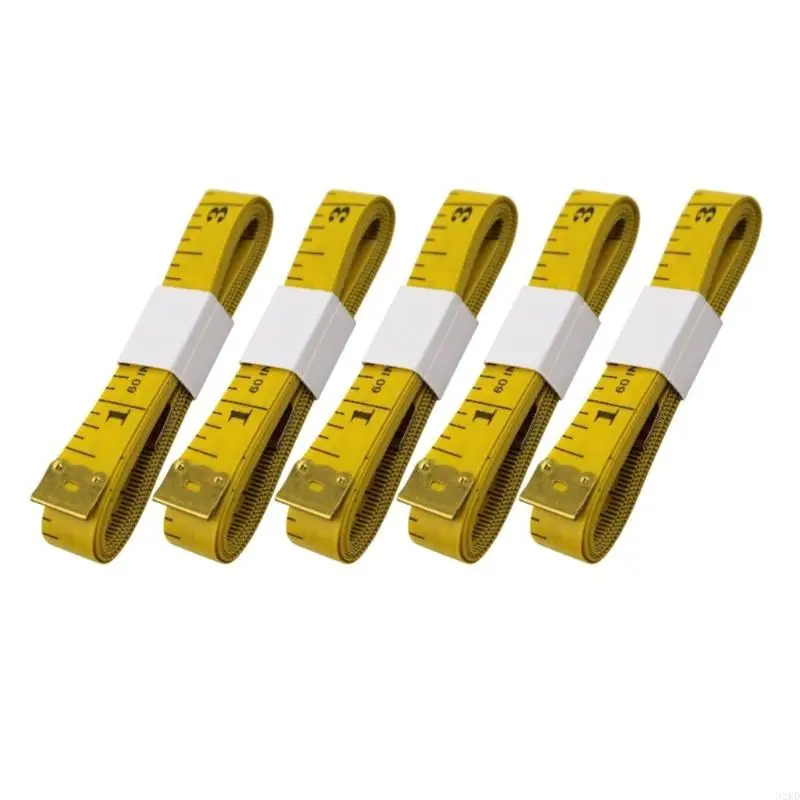 62KD Soft Plastic Tape Set Measuring Tape for Body Measure, Sewing & Project Work