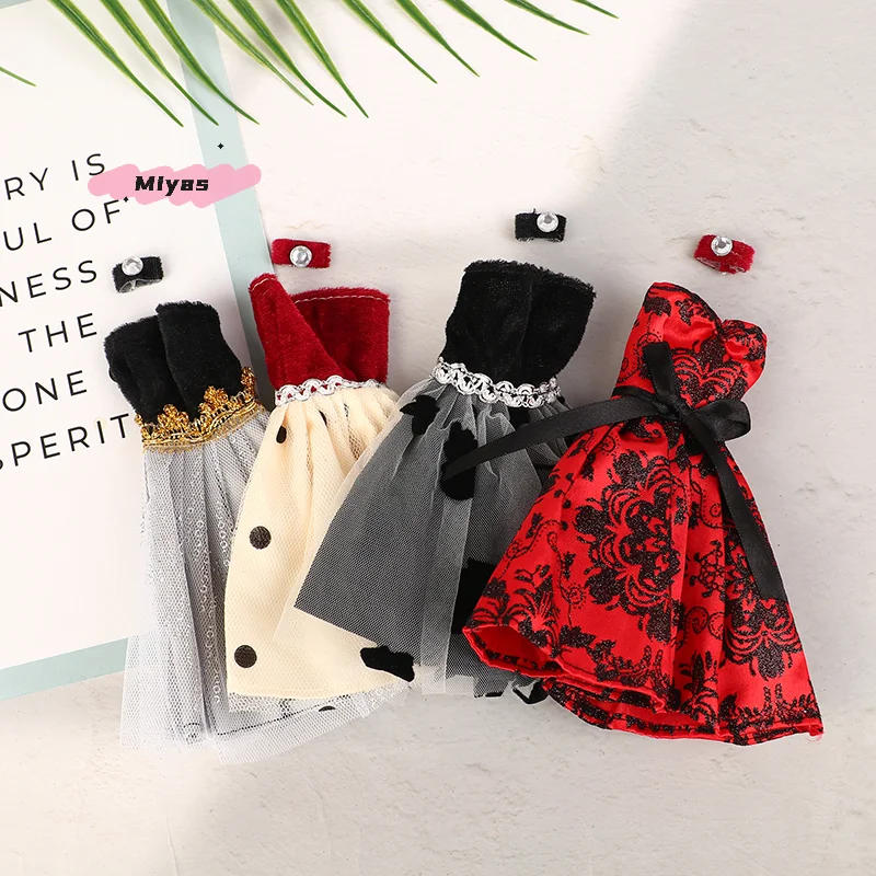 1Set DIY Poppenhuis Kleding Banket Party Mooie Pop Jurk voor 11.5-inch Mode Pop Accessoires Meisjes Mode speelset