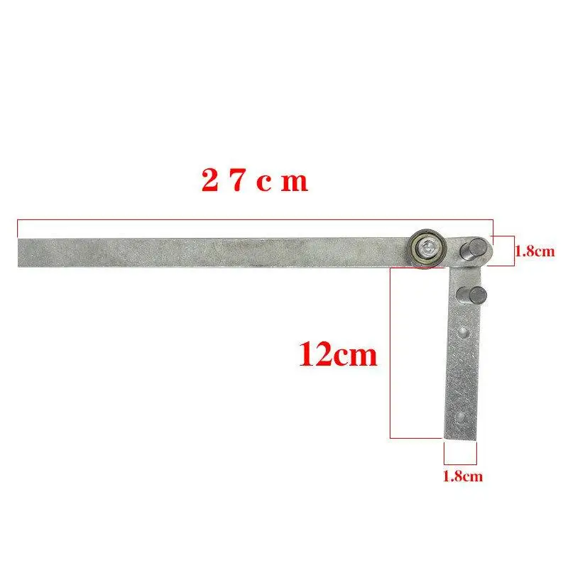Mini Tubing Manual Rod Bender Iron Sheet Metal Bender Hand Tool for Metalworking Construction Site
