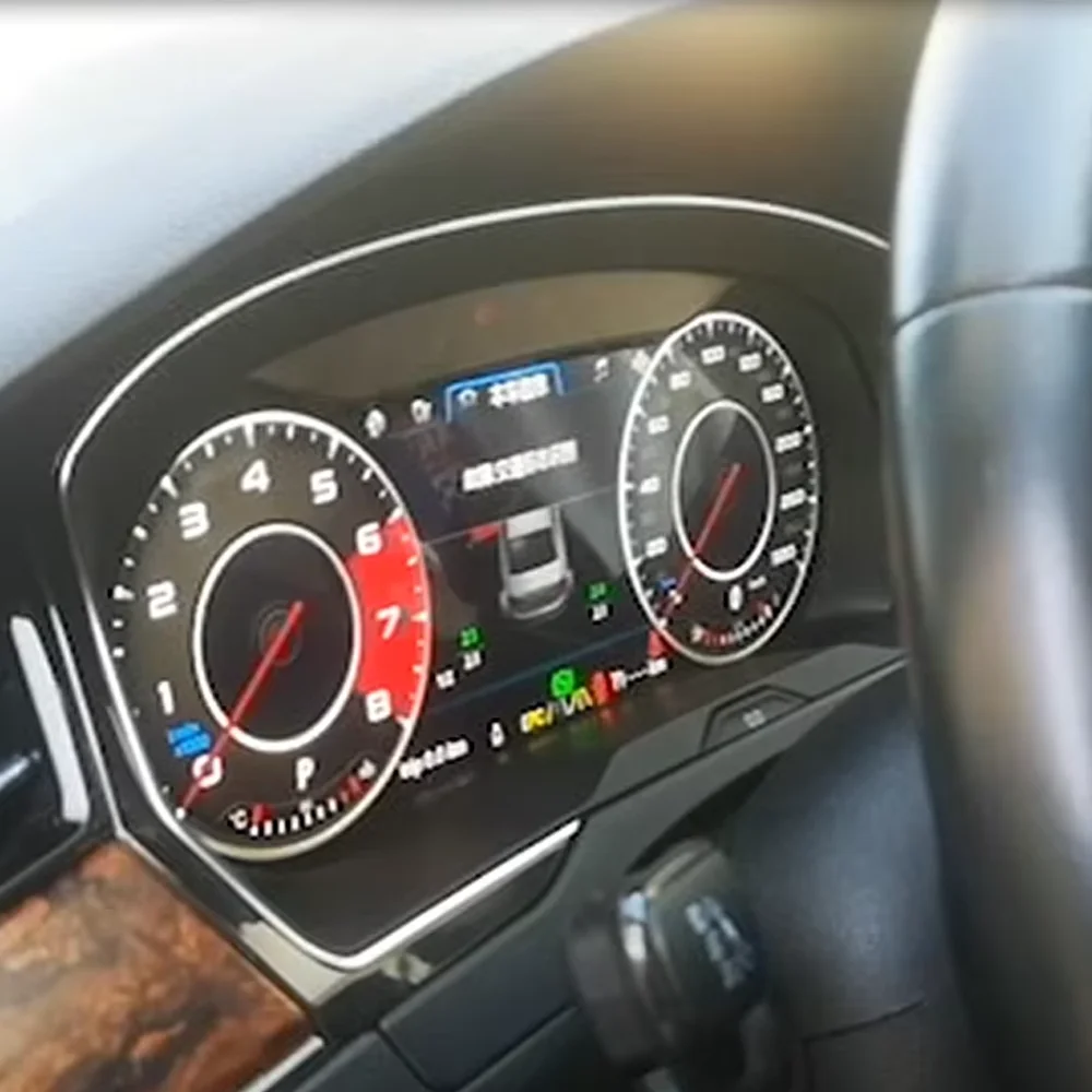 Car Dashboard Digital Cluster For Volkswagen Golf 7 R-line 2014-2020 Instrument Speedometer Display Auto Meter Screen Headunit