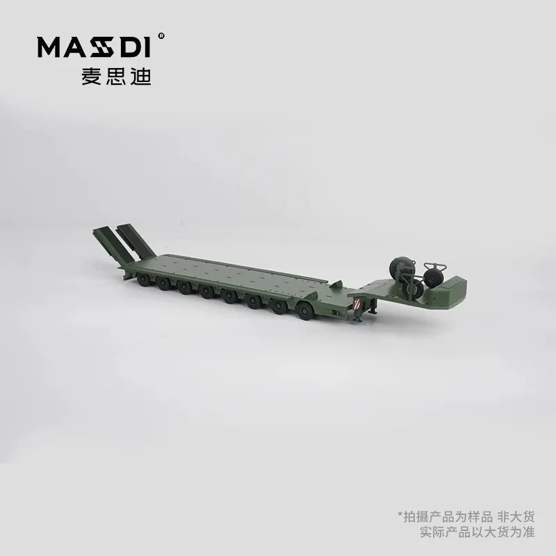 Nieuw Op Voorraad Mesdi 1:64 Scania R650 Civiele Trailer Transportvoertuig Legering Klein Model Miniatuur Diecast Scania Custom Toy Gif