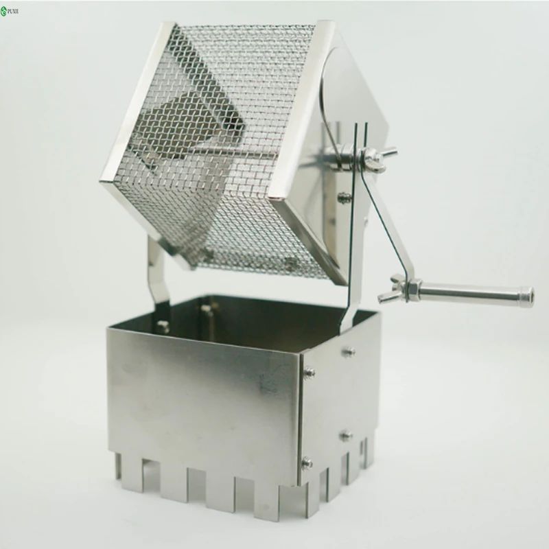 Coffee Roasting Machine Stainless Steel Hand-Cranked Coffee Bean Roasting Machine